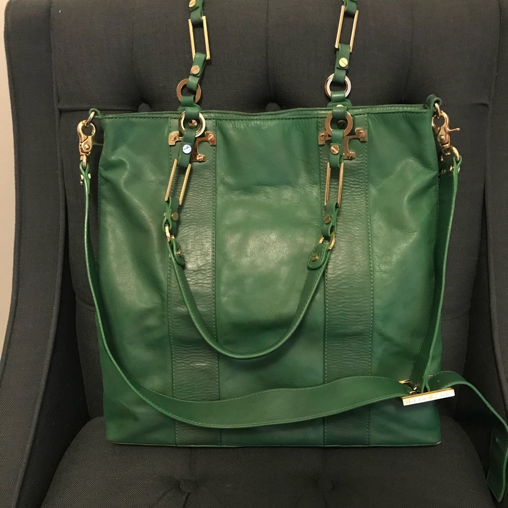 Authentic large Tory Burch shoulder bag